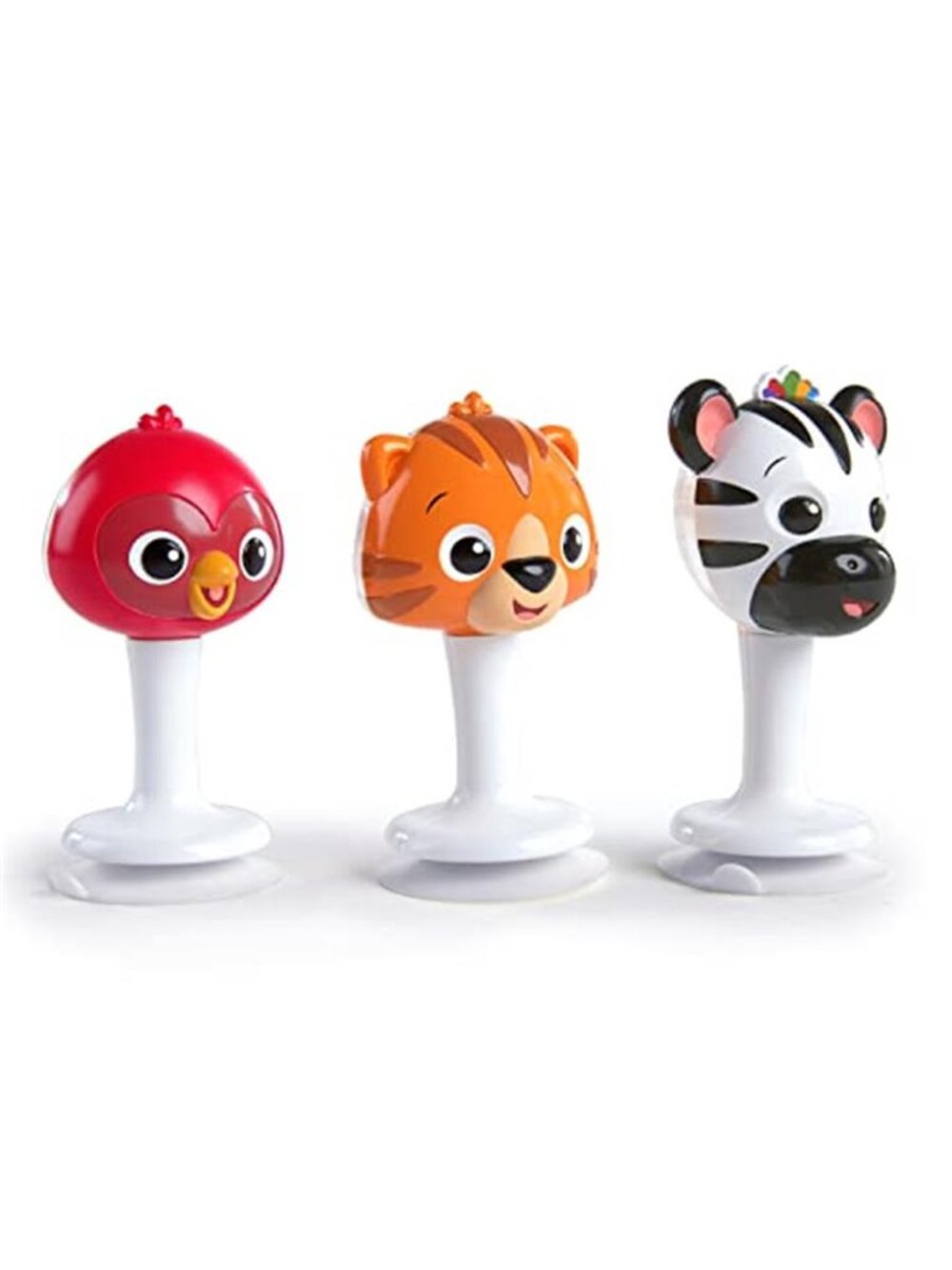 Baby Einstein Rattle & Jingle Trio High Chair Suction Toys Take-Along Musical